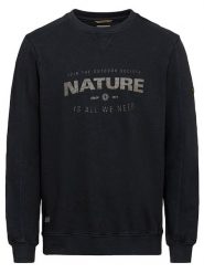 Camel Active Bluza w kolorze czarnym rozmiar: 3XL. Czarne bluzy bez kaptura męskie Camel Active, xl, z bawełny. Za 144.92 zł.