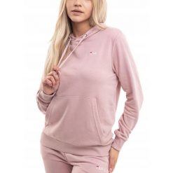 Bluza Damska Fila z Kapturem Bawełniana Sportowa Wygodna Hoodie roz. M. Czerwone bluzy sportowe damskie Fila, m, bez wzorów, z bawełny, bez ramiączek, z kapturem. Za 201.00 zł.