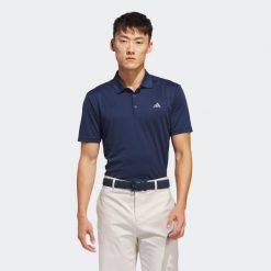 Koszulka polo do golfa z krótkim rękawem męska ADIDAS. Koszulki polo męskie Adidas, m, bez wzorów, bez ramiączek. Za 169.99 zł.