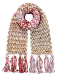 Barts Szal w kolorze beżowym rozmiar: onesize. Brązowe szaliki dziecięce Barts, ze splotem, bez ramiączek. Za 87.40 zł.