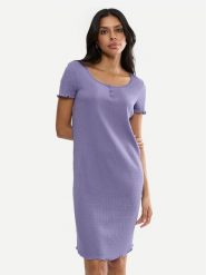 Triumph Koszula nocna Mix & Match 10227255 Fioletowy Regular Fit. Fioletowe koszule nocne damskie Triumph, bez wzorów, z syntetyku. Za 119.99 zł.