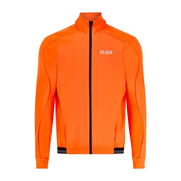 Kurtka Storm Pomarańczowa – Męska Termiczna Kurtka Kolarska. Brązowe kurtki męskie KEADA SPORTS, m, bez wzorów, sportowe, bez kaptura. Za 400.00 zł.