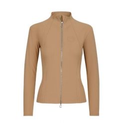 Bluza jeździecka techniczna Summer Equus. Brązowe bluzy sportowe damskie EQUUS BRAND, l, bez wzorów, z materiału, bez ramiączek, długie, bez kaptura. Za 169.00 zł.
