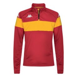 Bluza Kappa Dovare. Czerwone bluzy bez kaptura męskie Kappa, s. Za 224.50 zł.