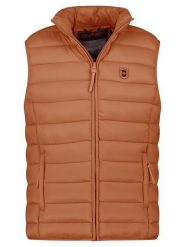 ANAPURNA Kamizelka pikowana "Vamitalana" w kolorze szarobrązowym rozmiar: L. Brązowe kamizelki męskie ANAPURNA, l. Za 222.41 zł.