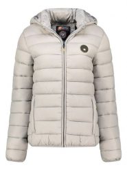 Canadian Peak Kurtka pikowana "Atikamapeak" w kolorze szarym rozmiar: M. Szare kurtki damskie Canadian Peak, m, bez wzorów, bez kaptura. Za 157.35 zł.