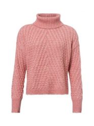 Opus sweter z dzianiny - Plinea Kobiety Sztuczne włókno różowy, 44. Czerwone swetry klasyczne damskie Opus, z dzianiny, bez kołnierzyka. Za 279.95 zł.