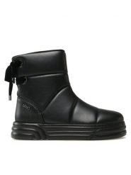 Liu Jo Botki Cleo 23 Warm BF3035 EX189 Czarny. Czarne botki damskie Liu Jo, ze skóry, bez obcasa, na płaskiej podeszwie, bez zapięcia. Za 829.99 zł.