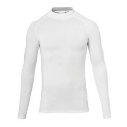Koszulka z długim rękawem pod spód Uhlsport Distinction. Białe bielizna termoaktywna męska UHLSPORT, bez wzorów, z elastanu. Za 148.00 zł.