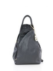Lucca Baldi Skórzany plecak "Novara" w kolorze czarno-szarym - 29 x 34 x 13 cm rozmiar: onesize. Czarne plecaki damskie Lucca Baldi, bez wzorów, z materiału. Za 325.79 zł.