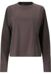 Bluza damska Athlecia Guyana. Czarne bluzy z kapturem damskie Athlecia, z elastanu. Za 196.28 zł.
