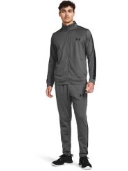 Under Armour 2-częściowy strój sportowy w kolorze antracytowym rozmiar: L. Czarne spodnie dresowe męskie Under Armour, bez wzorów, z dresówki. Za 200.13 zł.