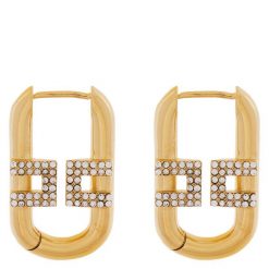 Kolczyki Elisabetta Franchi. Żółte kolczyki damskie Elisabetta Franchi, złote. Za 549.99 zł.