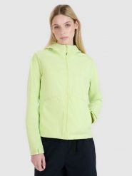 Жіноча куртка softshell вітрозахисна мембрана 5000 - зелений. Kurtki softshell damskie 4f, m, bez wzorów, z softshellu, bez kaptura. W wyprzedaży za 1,749.90 zł.