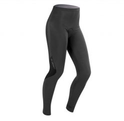 Spodnie rowerowe zimowe VANITY WINTER. Czarne spodnie materiałowe damskie GIST, bez wzorów, z materiału, z podwyższonym stanem. Za 399.00 zł.