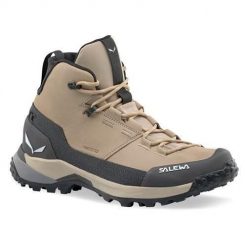 Buty trekkingowe damskie Salewa Puez Leather Mid Powertex. Brązowe obuwie trekkingowe damskie Salewa. Za 1,256.00 zł.