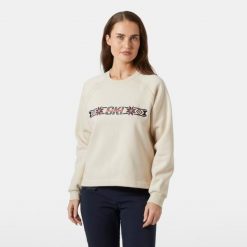 Sweter damski Helly Hansen Bliss. Białe swetry klasyczne damskie Helly Hansen, na zimę, bez kołnierzyka. Za 425.50 zł.