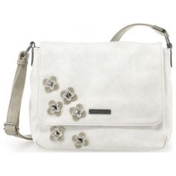 Tamaris torebka crossbody biała. Białe torebki klasyczne damskie Tamaris, bez wzorów, bez dodatków. Za 235.00 zł.