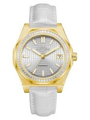 ALAIN ASTER Zegarek kwarcowy w kolorze złoto-białym rozmiar: onesize. Białe, analogowe zegarki damskie ALAIN ASTER, ze stali. Za 1,130.99 zł.