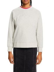 ESPRIT Bluza w kolorze szarym rozmiar: XL. Szare bluzy bez kaptura damskie Esprit, xl, z bawełny. Za 137.95 zł.