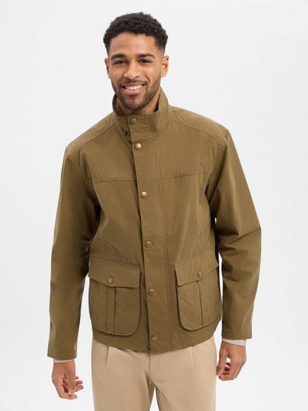 Barbour Kurtka - Sander Mężczyźni zielony, XXL. Zielone kurtki męskie Barbour, m, bez wzorów, z bawełny, eleganckie, bez kaptura. Za 749.95 zł.