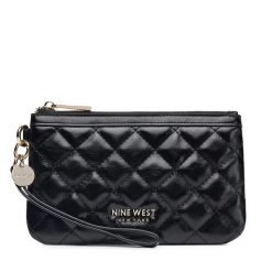 Torebka Nine West. Czarne torebki klasyczne damskie Nine West, bez wzorów, bez dodatków. Za 99.99 zł.