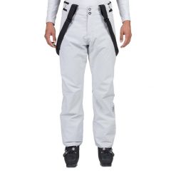 Spodnie Rossignol męskie Hero Velika Pant białe. Szare spodnie materiałowe męskie Rossignol, bez wzorów, z materiału, eleganckie. Za 969.00 zł.
