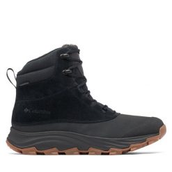 Śniegowce Columbia. Czarne buty zimowe męskie Columbia, bez zapięcia. Za 479.99 zł.