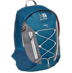 Plecak turystyczny miejski Karrimor Tube 10L. Niebieskie plecaki damskie Karrimor, bez wzorów, z materiału, biznesowe. Za 119.99 zł.
