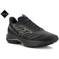 Buty do biegania damskie Mizuno Wave Rider GTX 2 iron gate/ge gold/black. Szare obuwie do biegania damskie Mizuno, mizuno wave. Za 499.99 zł.