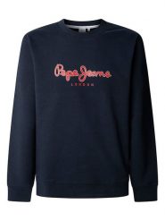 Pepe Jeans Bluza "Duke" w kolorze granatowym rozmiar: L. Niebieskie bluzy bez kaptura męskie Pepe Jeans, l, z bawełny. Za 188.85 zł.