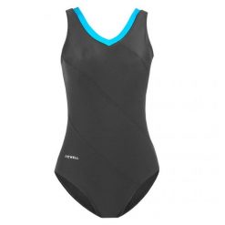 Damski Jednoczęściowy Kostium Kąpielowy Angie. Niebieskie stroje jednoczęściowe damskie CROWELL, bez wzorów. Za 149.99 zł.