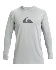 Koszulka surfingowa z długim rękawem UPF 50 dla Mężczyzn EVERYDAY SURF Szary. Szare koszulki męskie z długim rękawem Quiksilver, m, z elastanu. Za 169.99 zł.