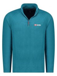 Canadian Peak Bluza polarowa w kolorze turkusowym rozmiar: 3XL. Niebieskie bluzy bez kaptura męskie Canadian Peak, xl, z polaru. Za 88.64 zł.