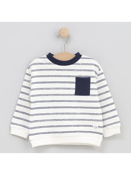 Cotton Fish Bluza w kolorze kremowym rozmiar: 104. Brązowe bluzy i bluzki niemowlęce Cotton Fish, bez wzorów, z bawełny, bez ramiączek, bez kaptura. Za 57.06 zł.