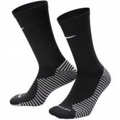 Skarpety Piłkarskie Unisex Dla Dorosłych Strike DriFIT. Czarne skarpetki męskie Nike, bez wzorów, z bawełny. Za 66.00 zł.