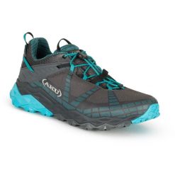 Buty sportowe trekkingowe damskie Aku Flyrock Gore-tex. Niebieskie obuwie trekkingowe damskie Aku. Za 389.00 zł.