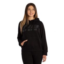 Bluza z kapturem dla kobiet Enebe Culmen. Czarne bluzy z kapturem damskie ENEBE, l, z bawełny. Za 146.50 zł.