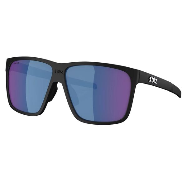 Okulary przeciwsłoneczne Bliz A001 matte black/blue. Czarne okulary przeciwsłoneczne damskie Bliz. Za 284.99 zł.
