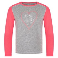 Meisjes lange mouwen t-shirt Kilpi SONIER-JG. Fioletowe t-shirty damskie Kilpi, bez wzorów, bez kołnierzyka. Za 60.57 zł.