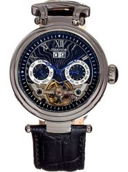 Heritor Zegarek automatyczny "Ganzi" w kolorze srebrno-czarno-granatowym rozmiar: onesize. Czarne, analogowe zegarki męskie Heritor, ze stali. Za 587.99 zł.