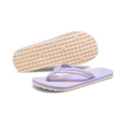 Klapki Puma Epic Flip V2 unisex. Fioletowe klapki damskie Puma, bez wzorów, bez obcasa. Za 190.00 zł.