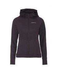 Craft ADV Essence Jersey Hood Jacket 2 W – damska bluza z kapturem – Dk Plum. Fioletowe bluzy z kapturem damskie Craft, xs, z elastanu. Za 230.50 zł.
