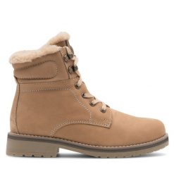 Trapery Lasocki. Brązowe trapery damskie Lasocki, bez obcasa. Za 269.99 zł.