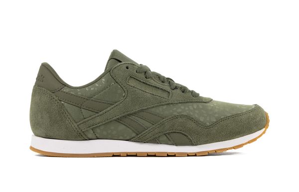 Buty na co dzień damskie REEBOK CL NYLON SLIM TXT L skóra. Buty sportowe na co dzień damskie Reebok, bez wzorów, z gumy, trekkingowe. Za 307.00 zł.