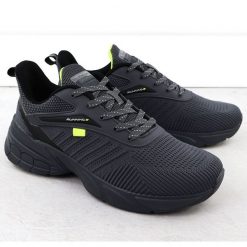 Buty sportowe męskie szare Atletico VB17566. Szare buty sportowe na co dzień męskie bez zapięcia. W wyprzedaży za 218.30 zł.