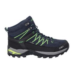 Buty trekkingowe CMP Rigel Waterproof. Czarne buty trekkingowe męskie CMP, bez zapięcia, trekkingowe. Za 356.99 zł.