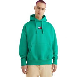 Bluza z kapturem Tommy Hilfiger Badge, Mężczyźni. Zielone bluzy z kapturem męskie Tommy Hilfiger, l, z bawełny. Za 590.00 zł.