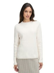 CARTOON Sweter w kolorze kremowym rozmiar: 44. Brązowe swetry klasyczne damskie Cartoon, ze splotem, bez kołnierzyka. Za 129.95 zł.