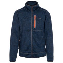 Bluza Polarowa Męska Bingham. Niebieskie bluzy bez kaptura męskie Trespass, l, z dzianiny. Za 198.99 zł.